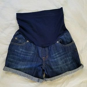 Liz Lenge Maternity Jean Shorts